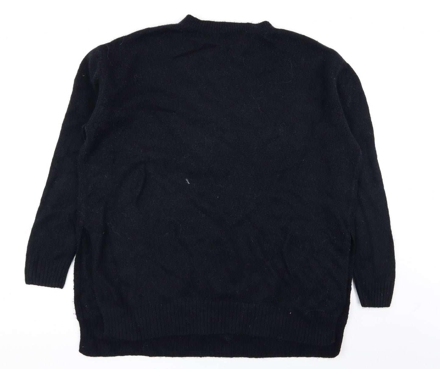 H&M Womens Blue   Pullover Jumper Size M