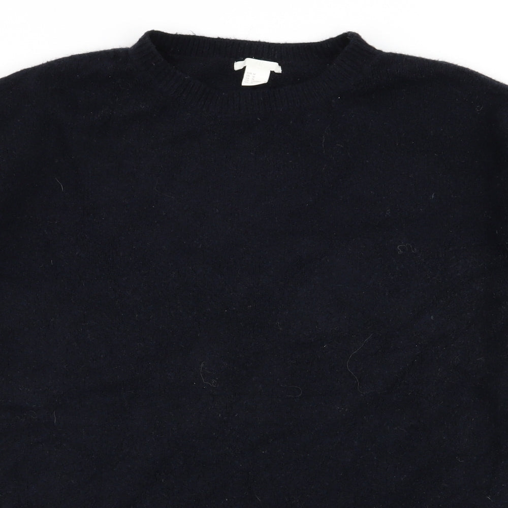 H&M Womens Blue   Pullover Jumper Size M
