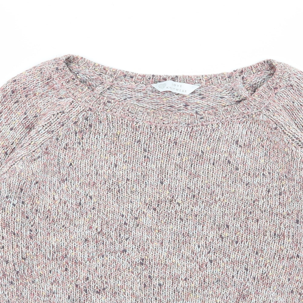 BHS Womens Multicoloured   Pullover Jumper Size 14