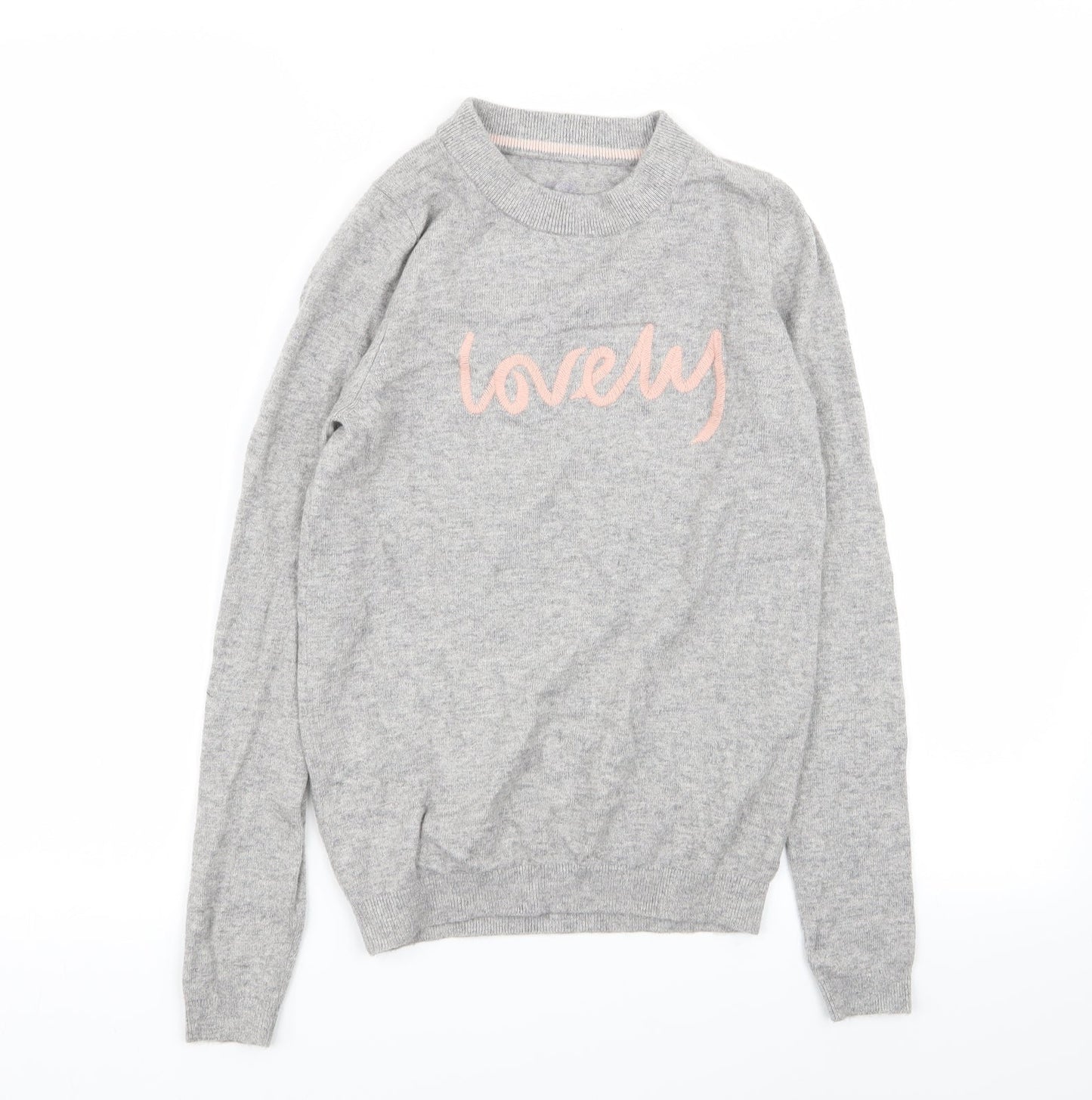 Preworn Womens Grey   Pullover Jumper Size XS
