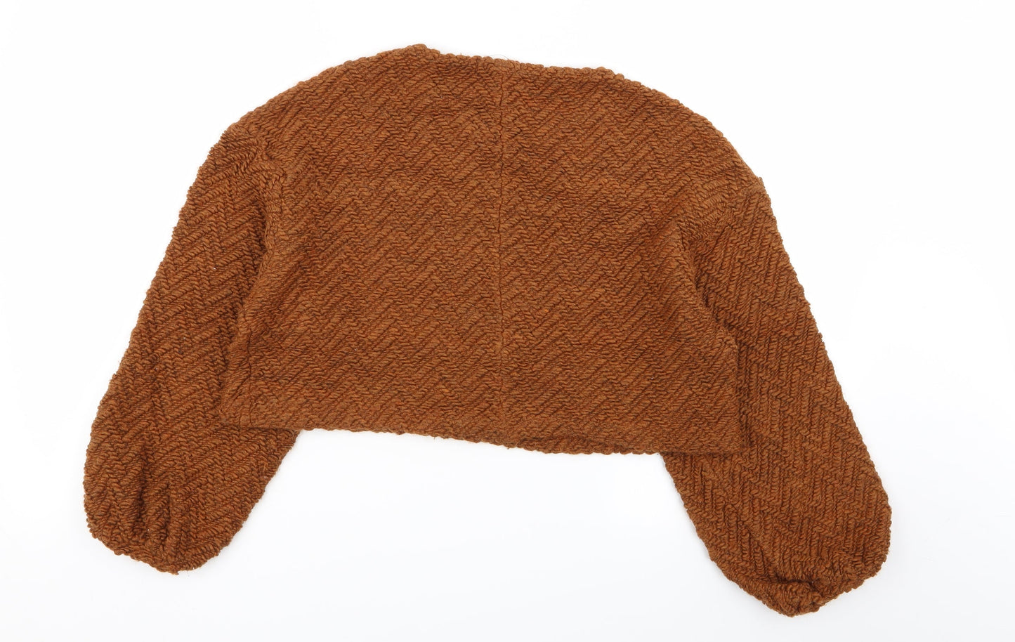 Stradivarius Womens Brown   Pullover Jumper Size S