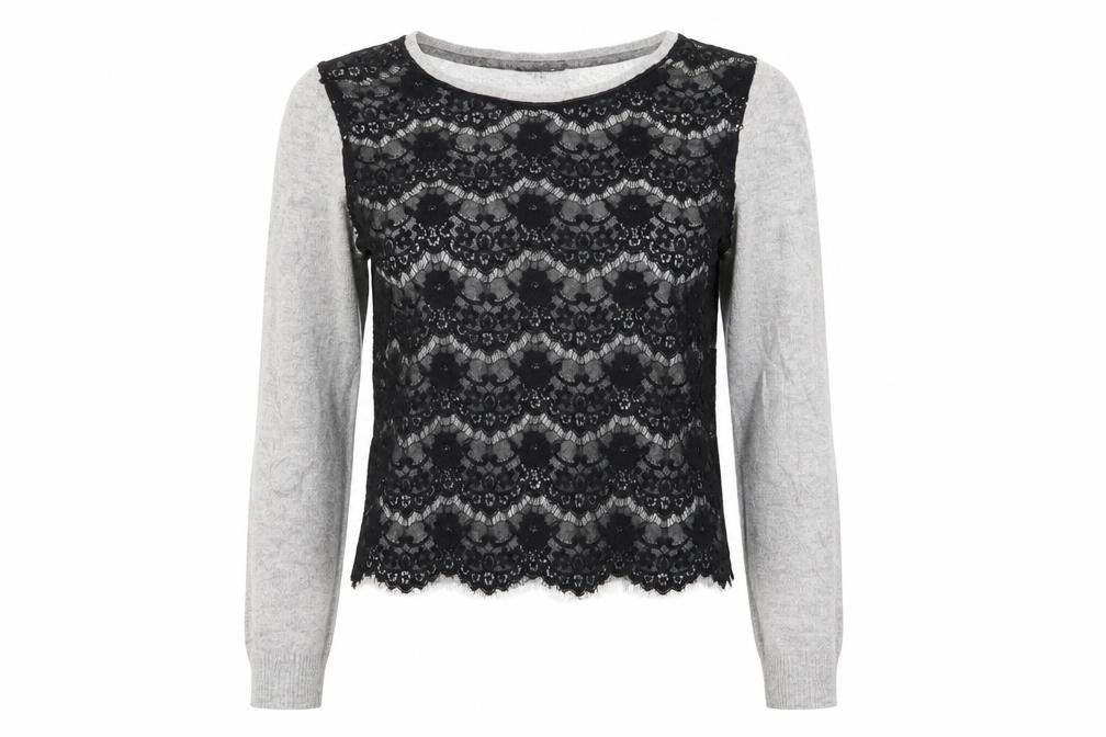 Topshop Womens Multicoloured Floral  Pullover Jumper Size 8