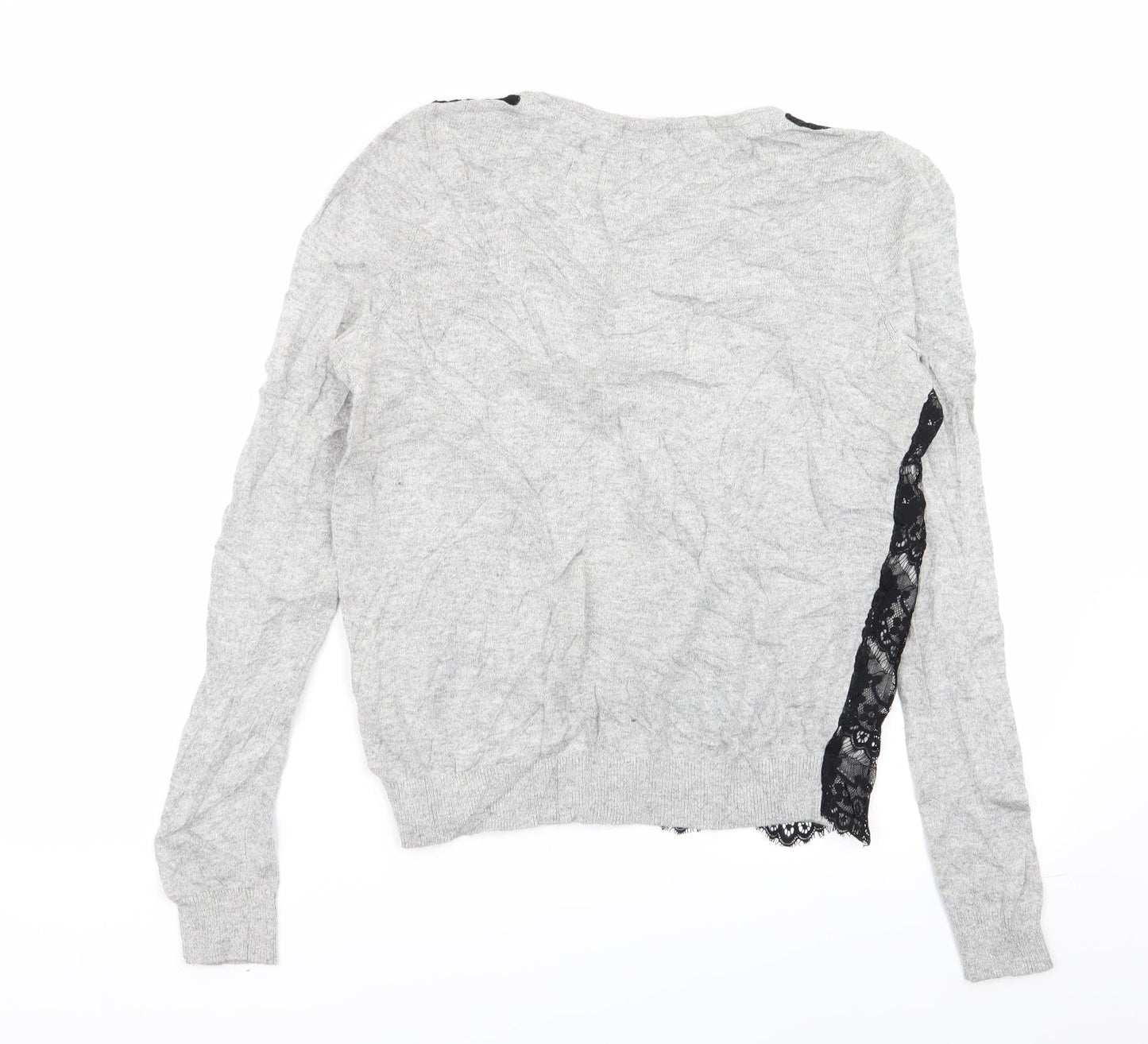 Topshop Womens Multicoloured Floral  Pullover Jumper Size 8