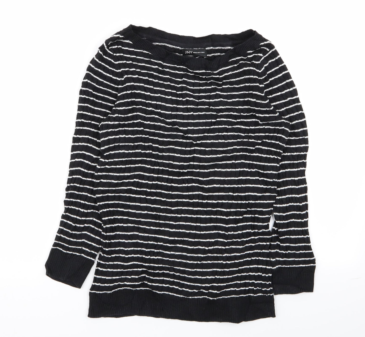 JNY Womens Multicoloured Striped  Pullover Jumper Size S