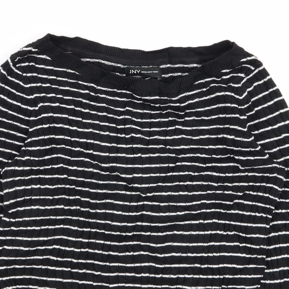 JNY Womens Multicoloured Striped  Pullover Jumper Size S