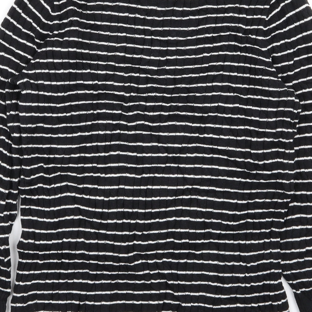 JNY Womens Multicoloured Striped  Pullover Jumper Size S