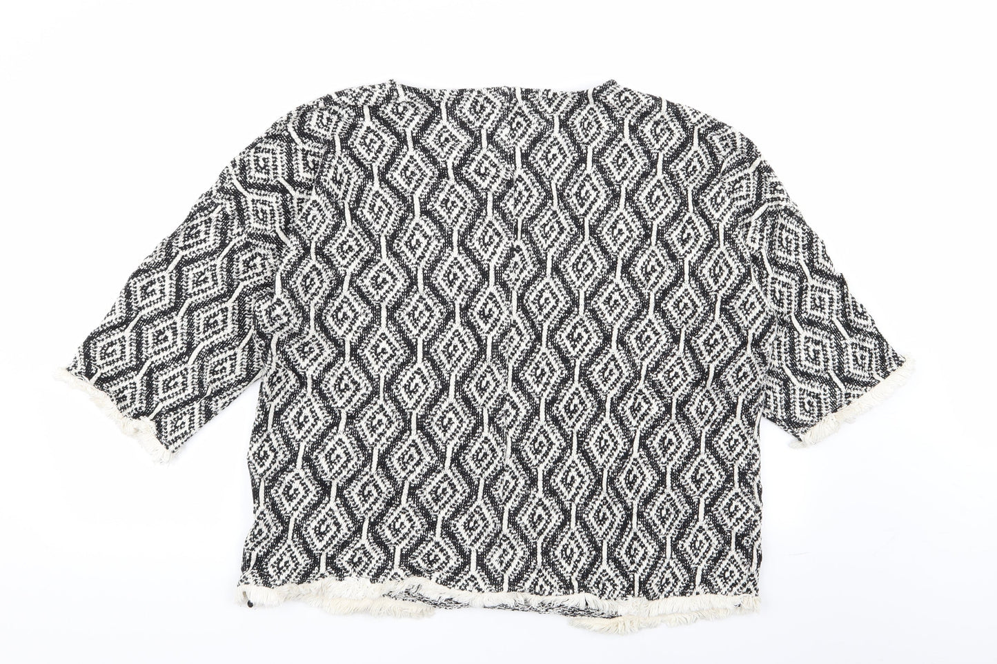Preworn Womens Multicoloured Geometric  Pullover Jumper Size 16
