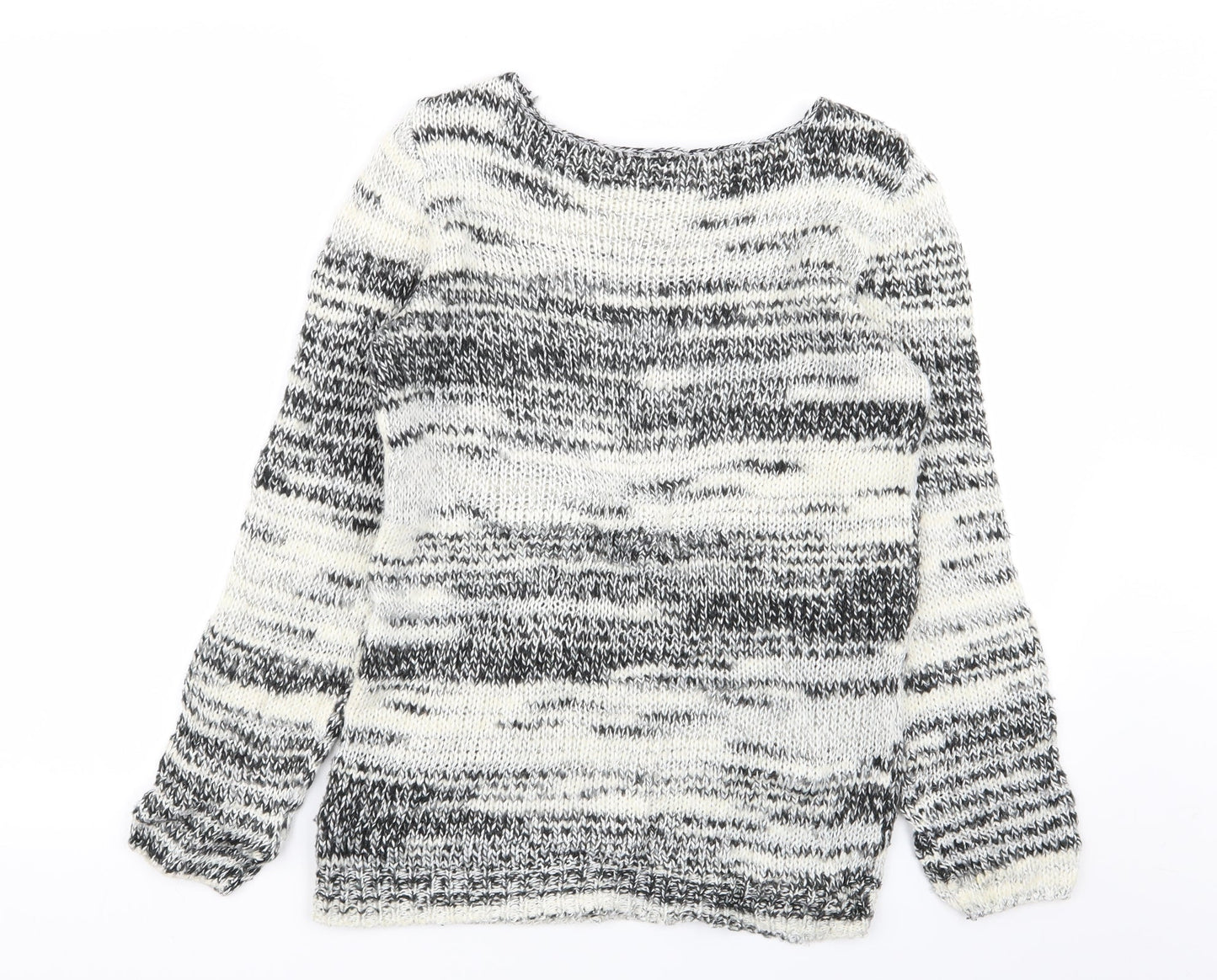 Divided by H&M Womens Multicoloured Geometric  Pullover Jumper Size XS