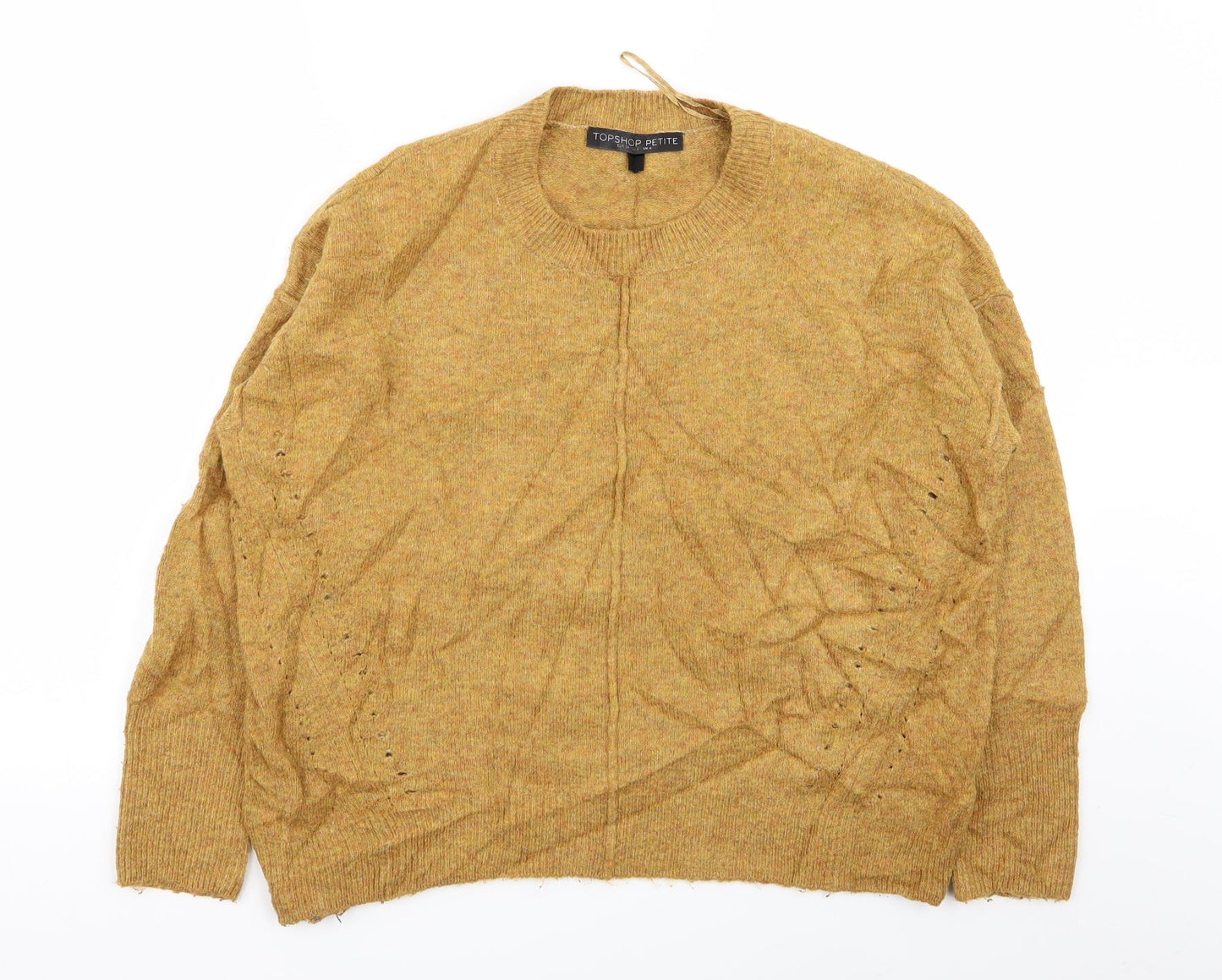 topshop  Womens Brown   Pullover Jumper Size 6