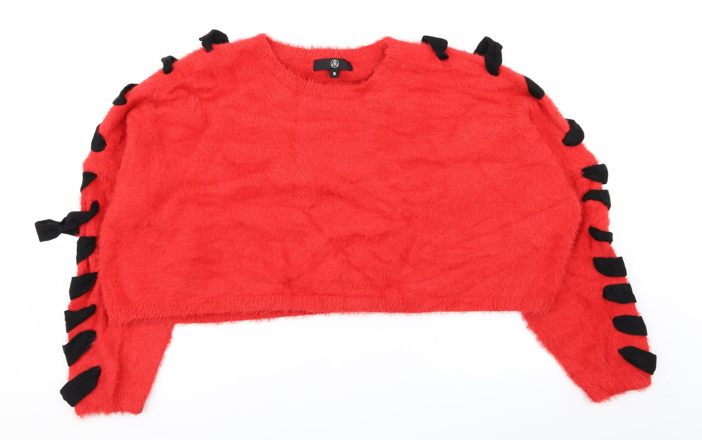 Missguided Womens Red   Pullover Jumper Size M