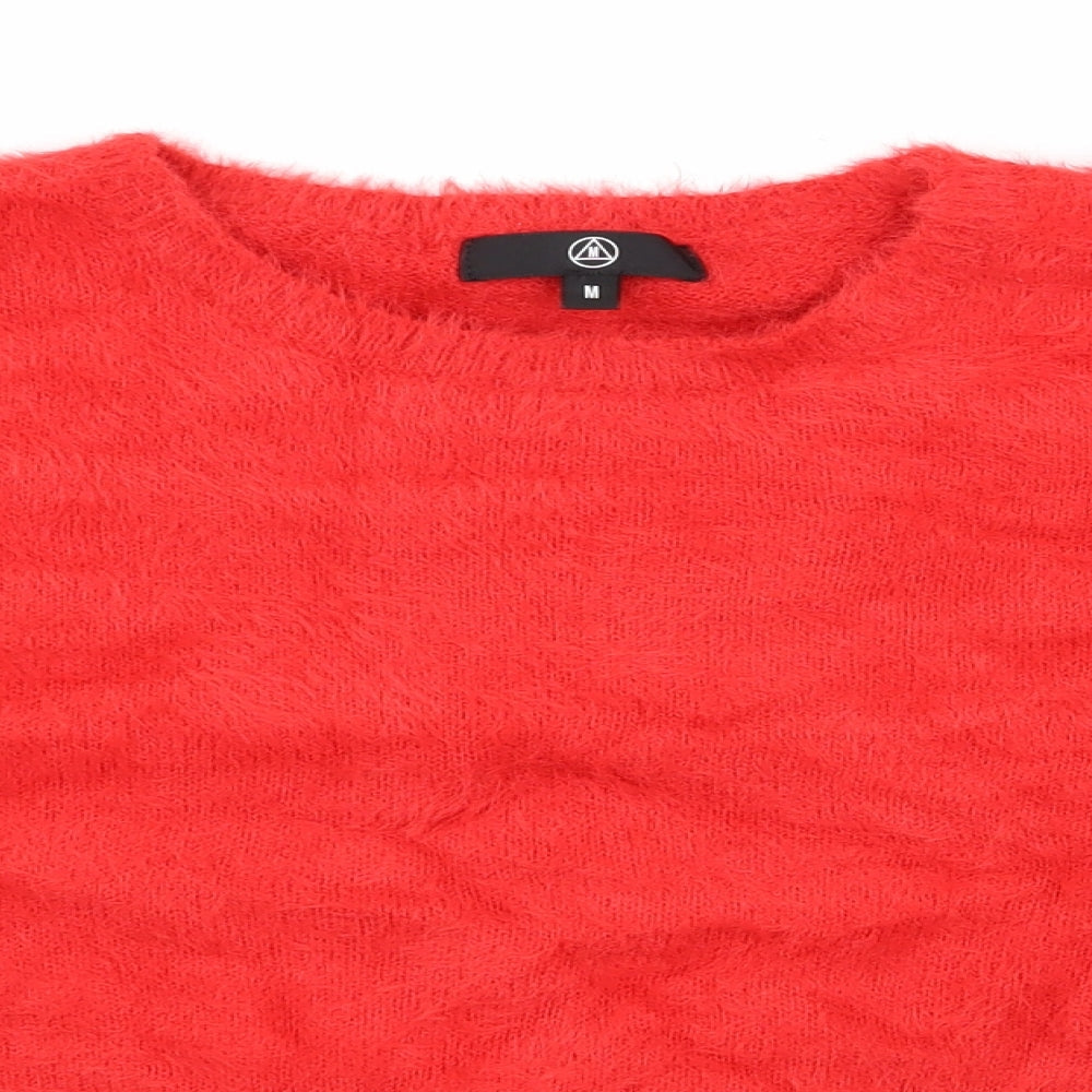 Missguided Womens Red   Pullover Jumper Size M