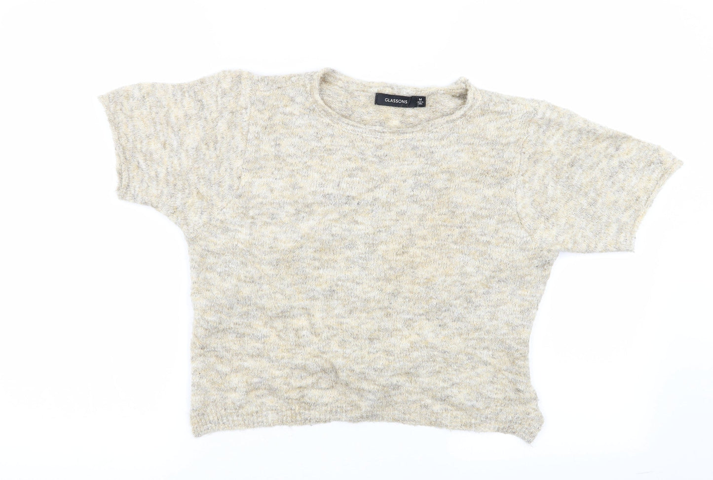 glassons Womens Beige   Pullover Jumper Size M
