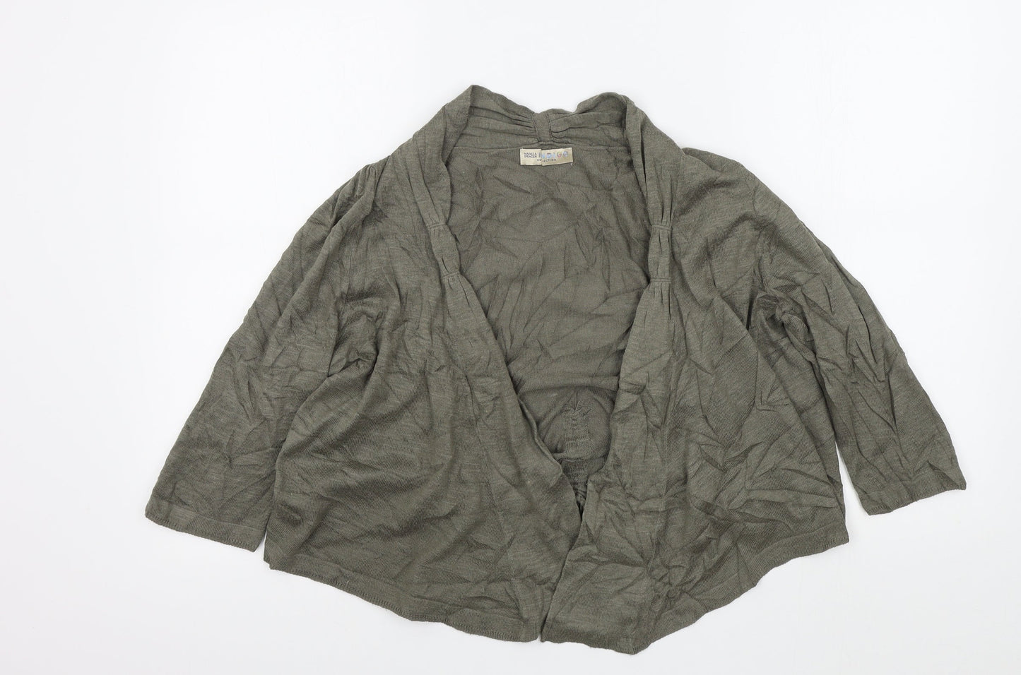 M&S Womens Grey   Cardigan Jumper Size 14