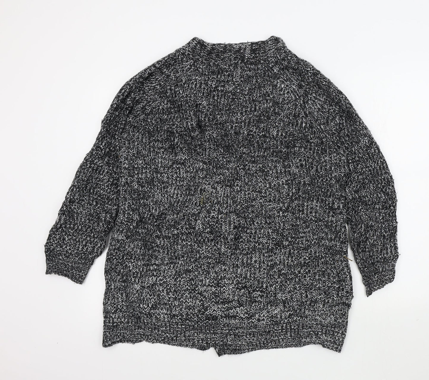 Papaya Womens Black   Cardigan Jumper Size L