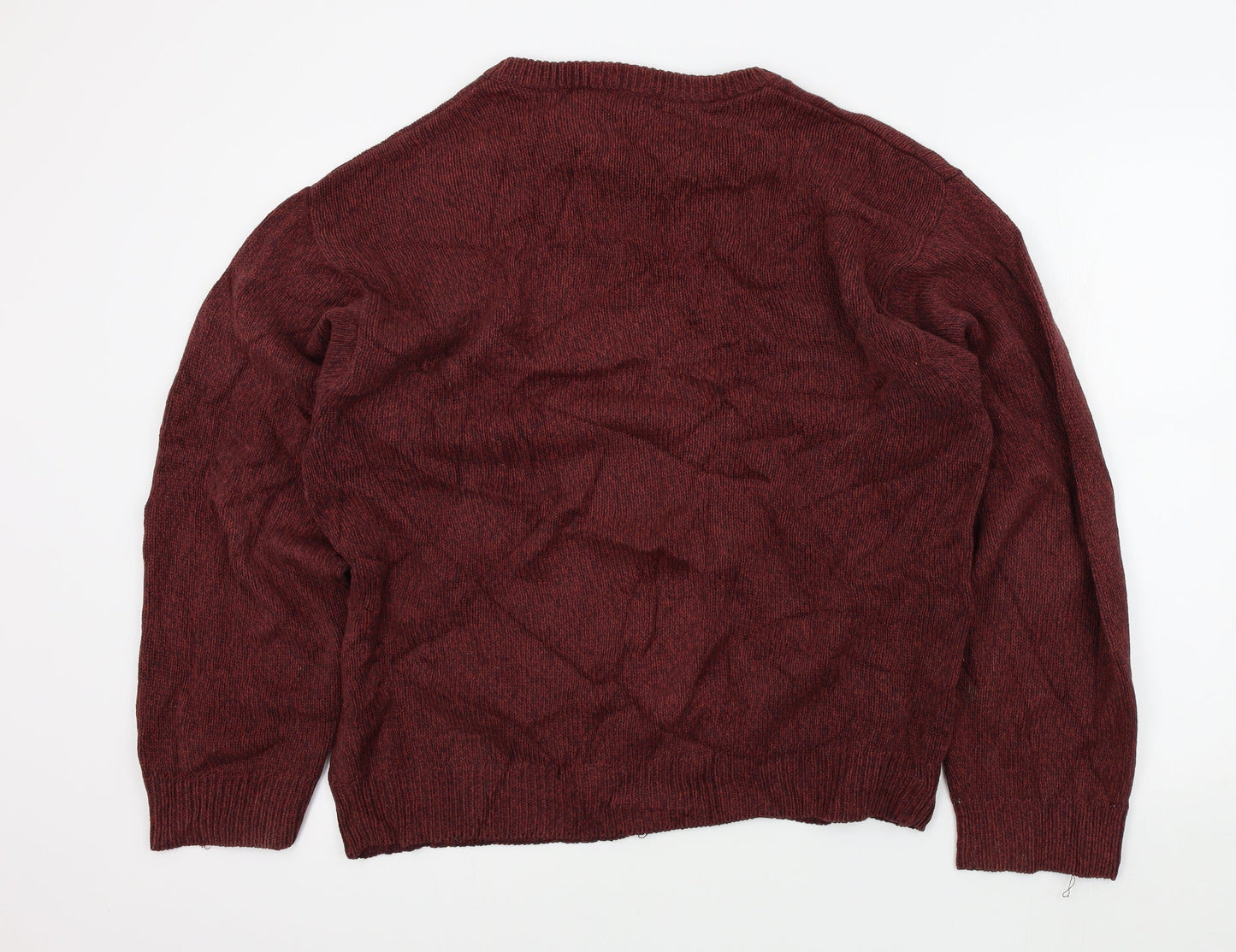 Haggar Mens Red   Pullover Jumper Size L