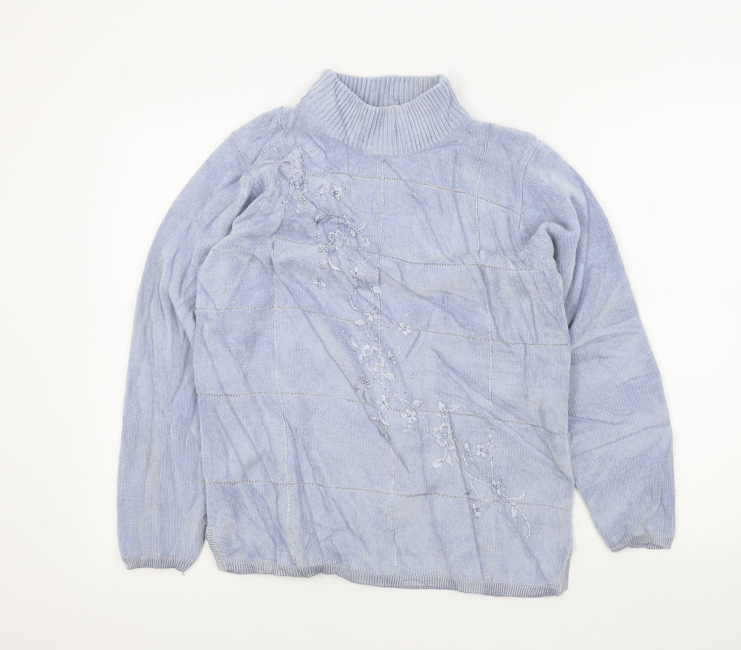 REFLECT Womens Blue   Pullover Jumper Size S