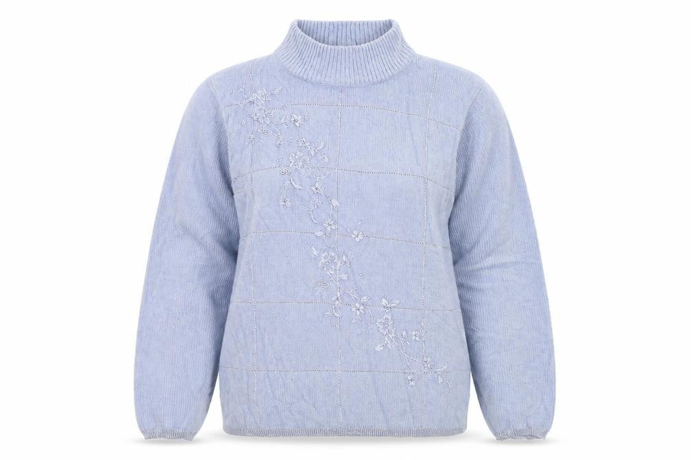 REFLECT Womens Blue   Pullover Jumper Size S