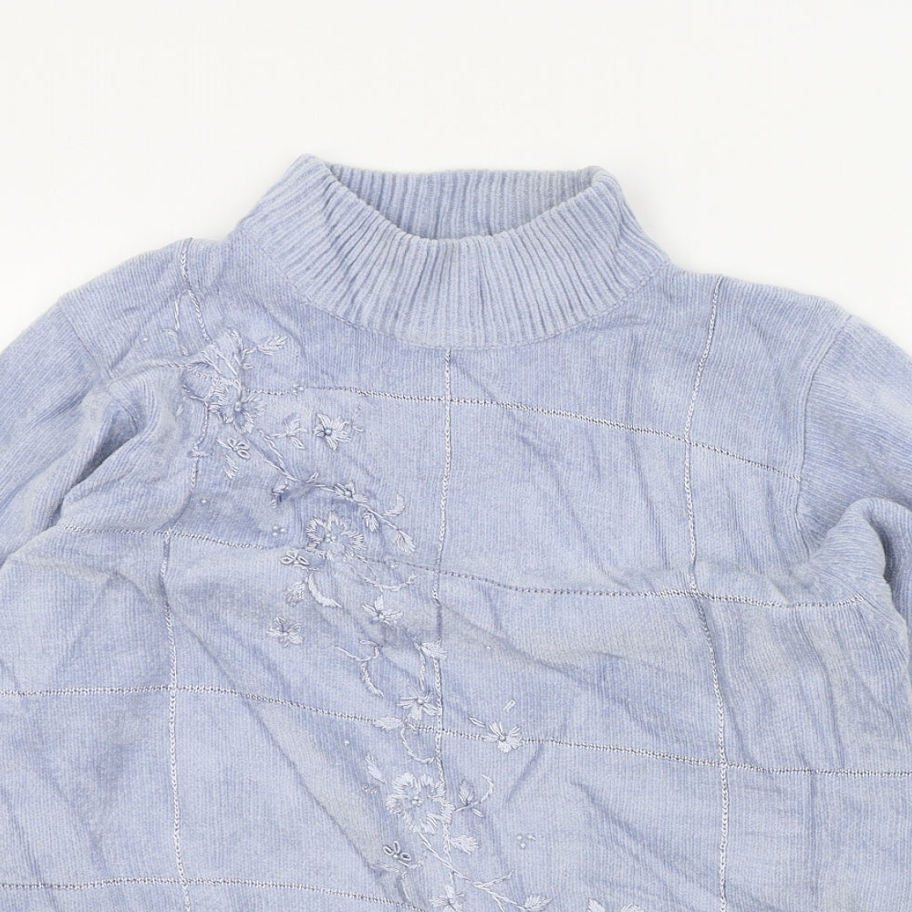 REFLECT Womens Blue   Pullover Jumper Size S