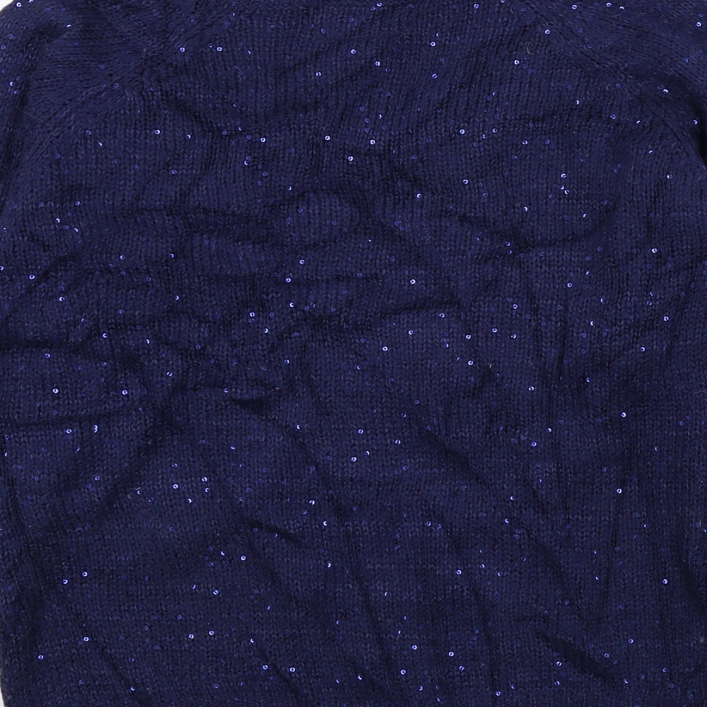 ORIGINALS Womens Blue   Pullover Jumper Size M