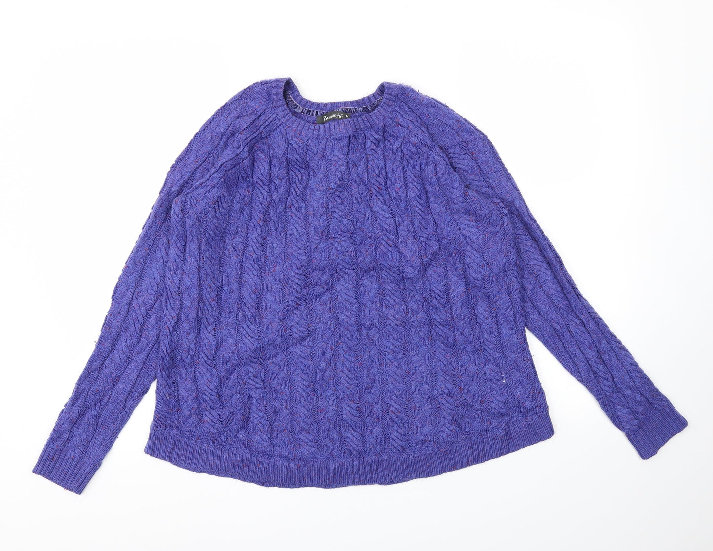 Bonmarché Womens Blue   Pullover Jumper Size M