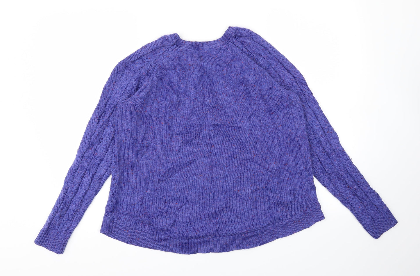 Bonmarché Womens Blue   Pullover Jumper Size M