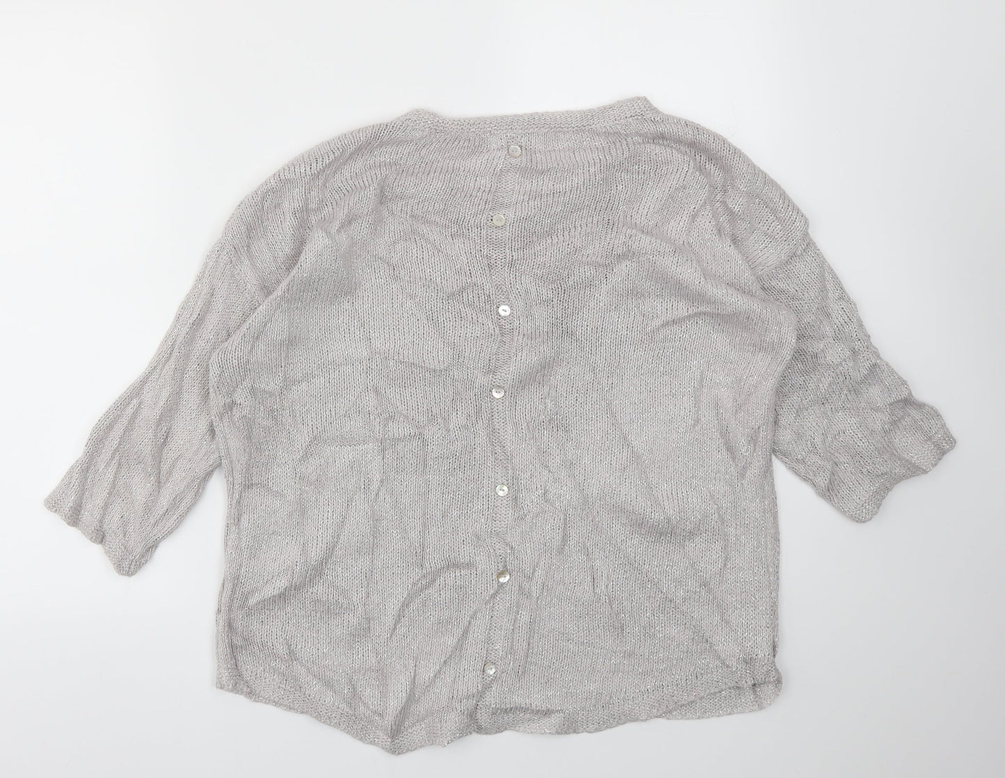 NEXT Womens Silver   Pullover Jumper Size 14