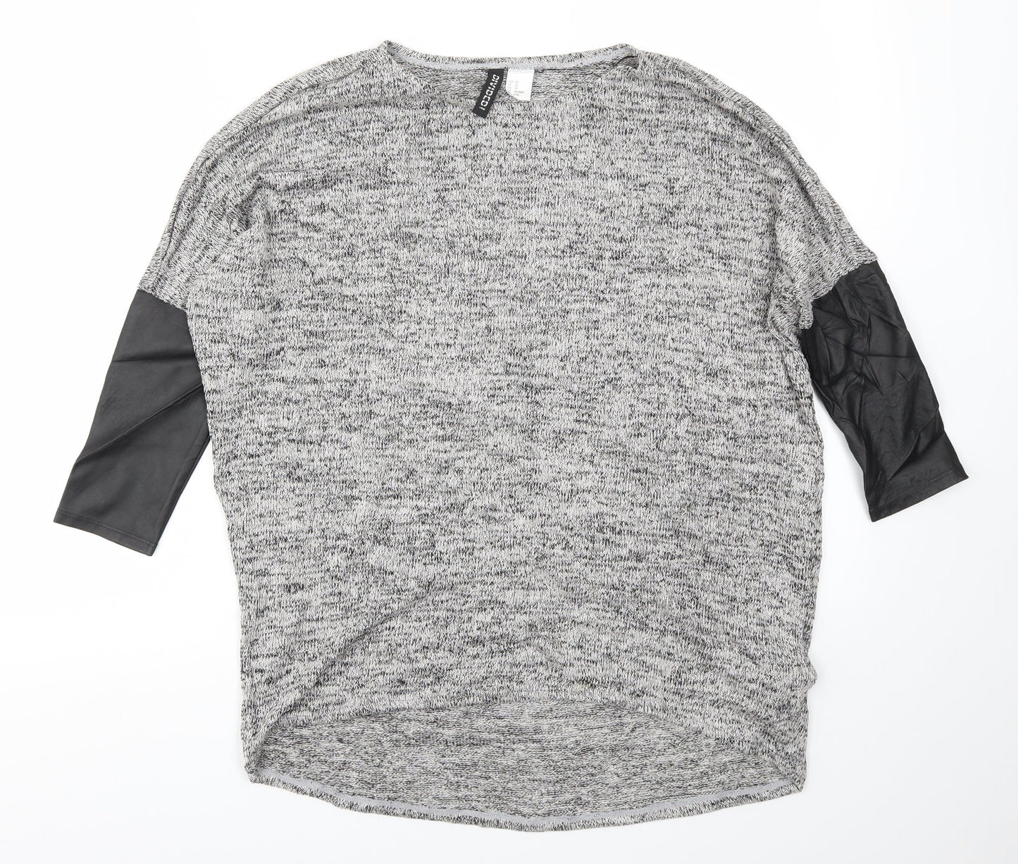 H&M Womens Grey   Pullover Jumper Size XS