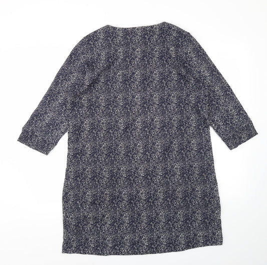 Nutmeg Womens Blue   Jumper Dress  Size 14
