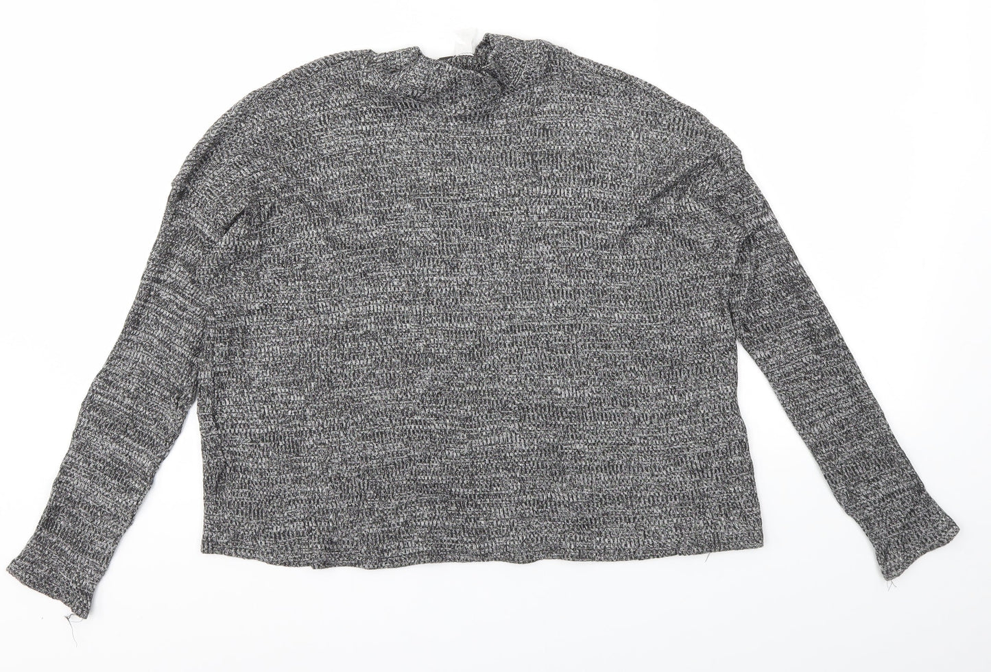 H&M Womens Grey   Basic T-Shirt Size S