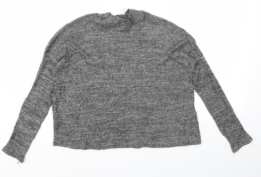 H&M Womens Grey   Basic T-Shirt Size S