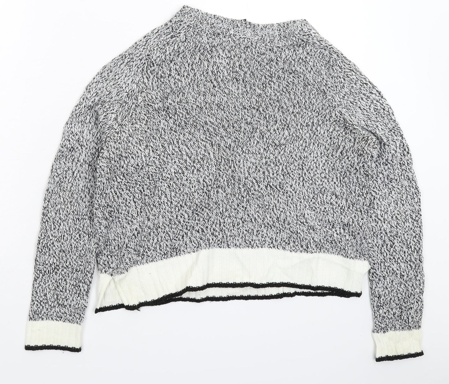 Divided Womens Grey  Knit Pullover Jumper Size S
