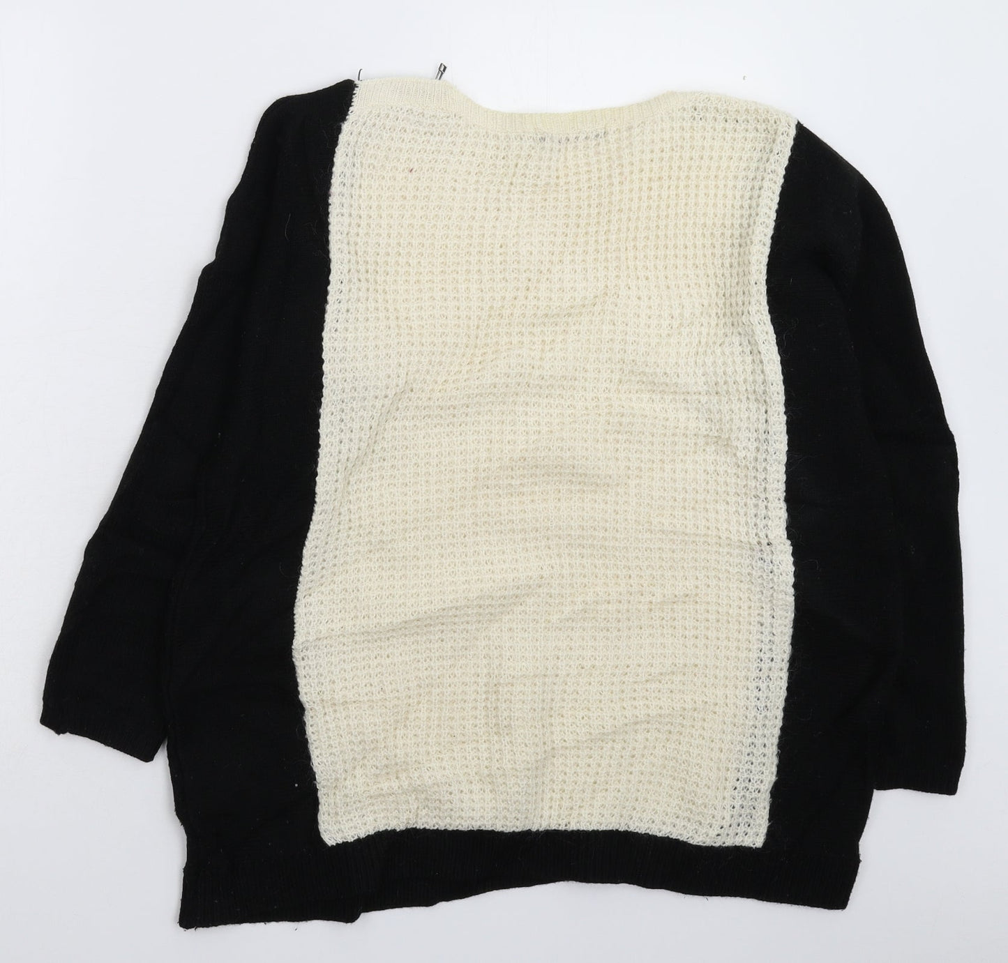Marks and Spencer Womens Multicoloured  Knit Pullover Jumper Size 16
