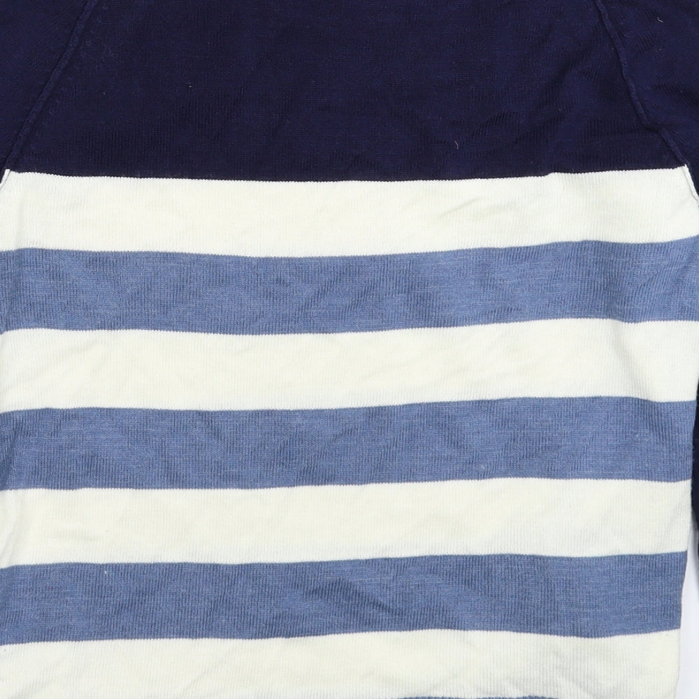 Papaya Womens Multicoloured Striped Knit Pullover Jumper Size 12