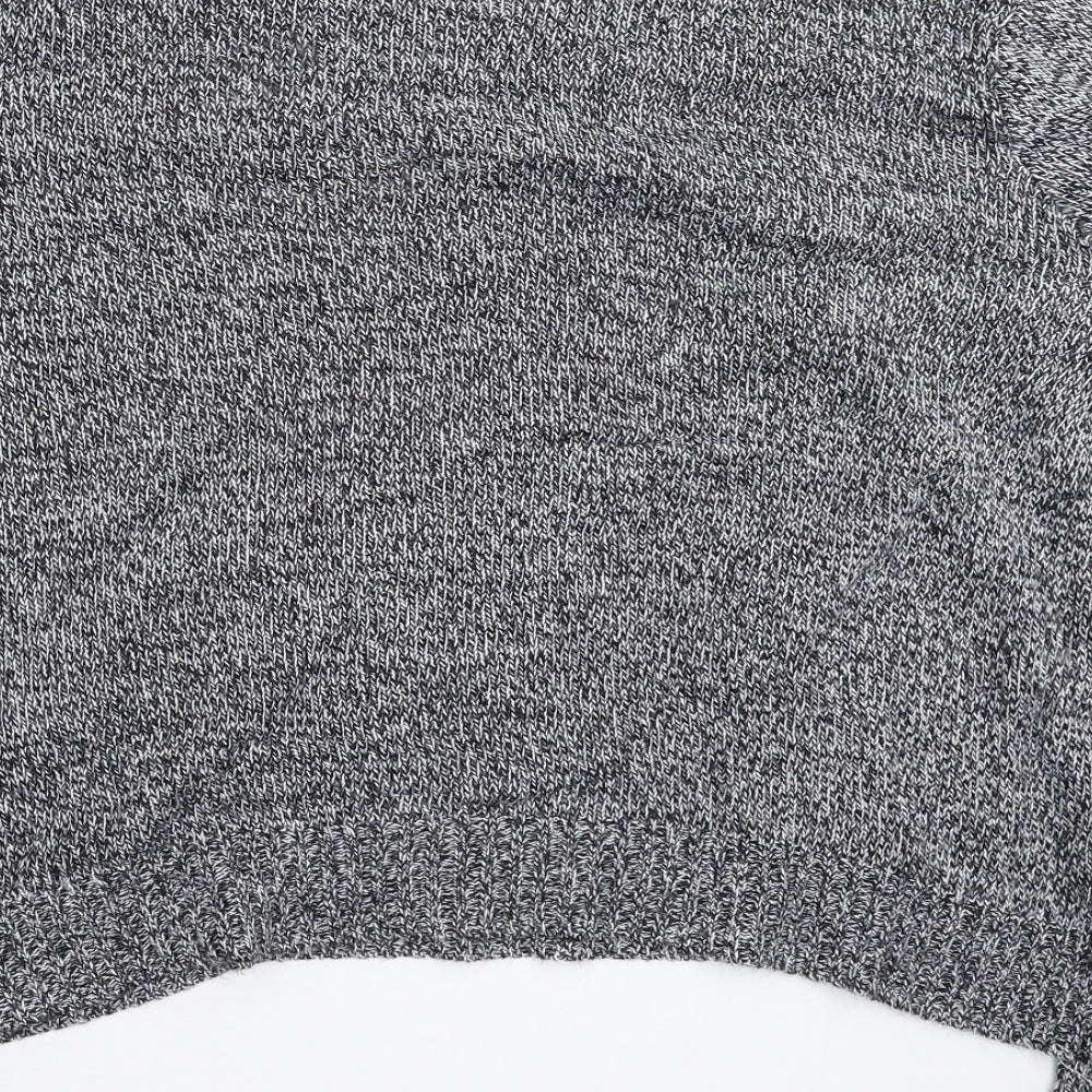Divided Womens Grey  Knit Pullover Jumper Size L  - Oversized