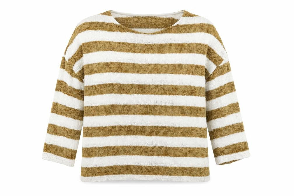 TU Womens Multicoloured Striped Knit Pullover Jumper Size 8