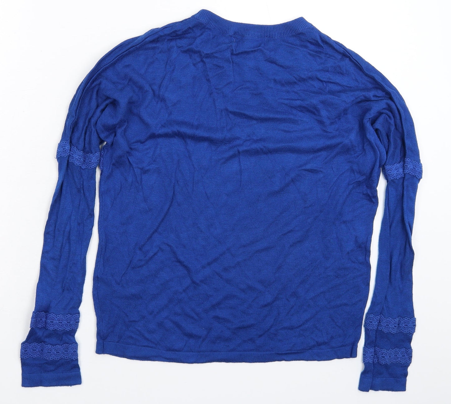 Marks and Spencer Womens Blue  Knit Pullover Jumper Size S
