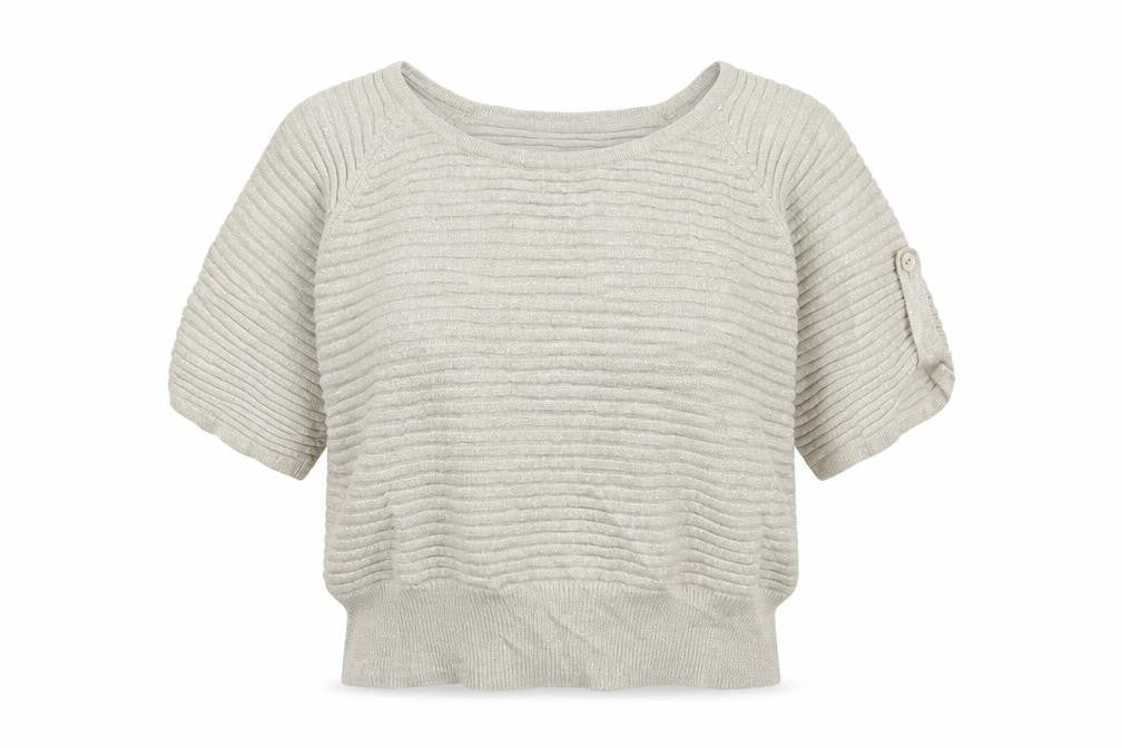 zazie Womens Beige   Pullover Jumper Size L