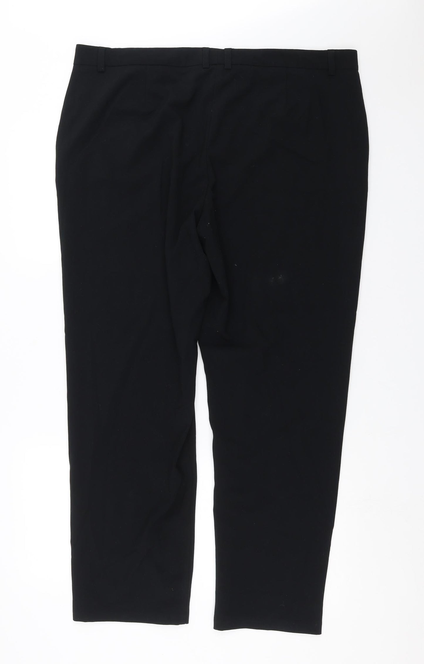 Preworn Womens Black   Trousers  Size 40 in L30 in