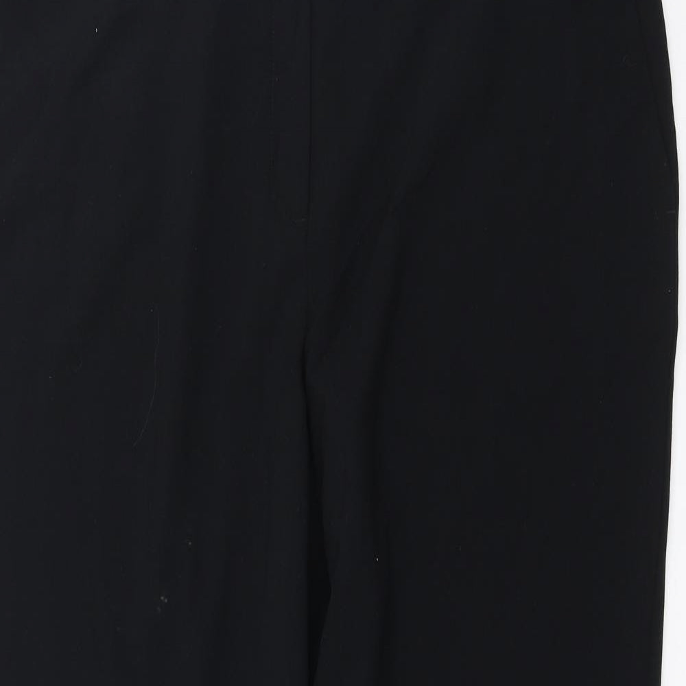 Preworn Womens Black   Trousers  Size 40 in L30 in