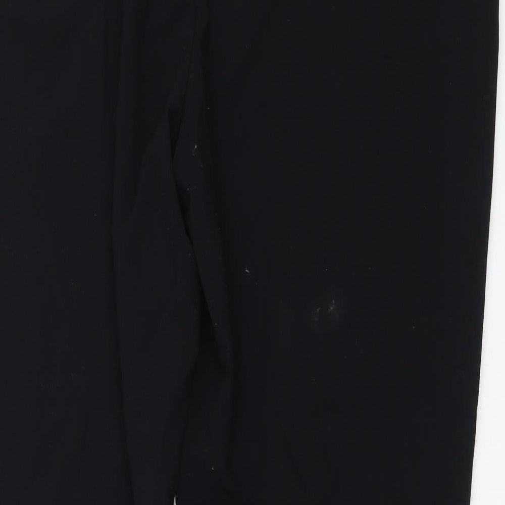 Preworn Womens Black   Trousers  Size 40 in L30 in