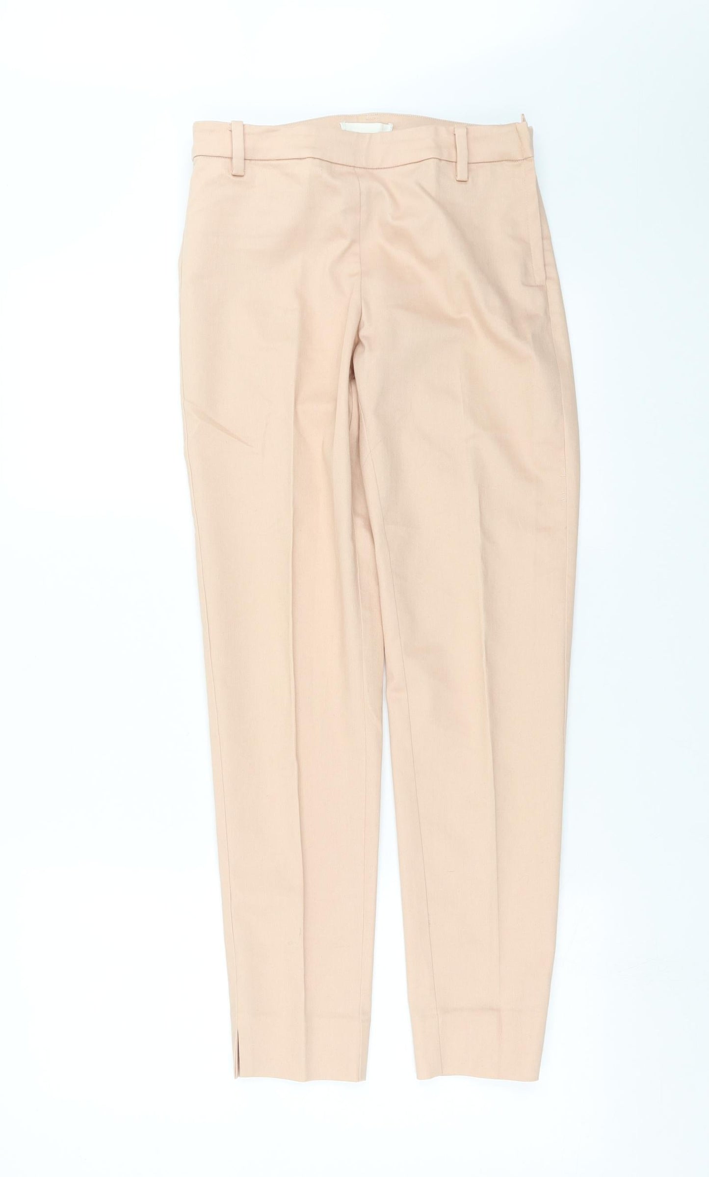 H&M Womens Pink   Trousers  Size 6 L27 in
