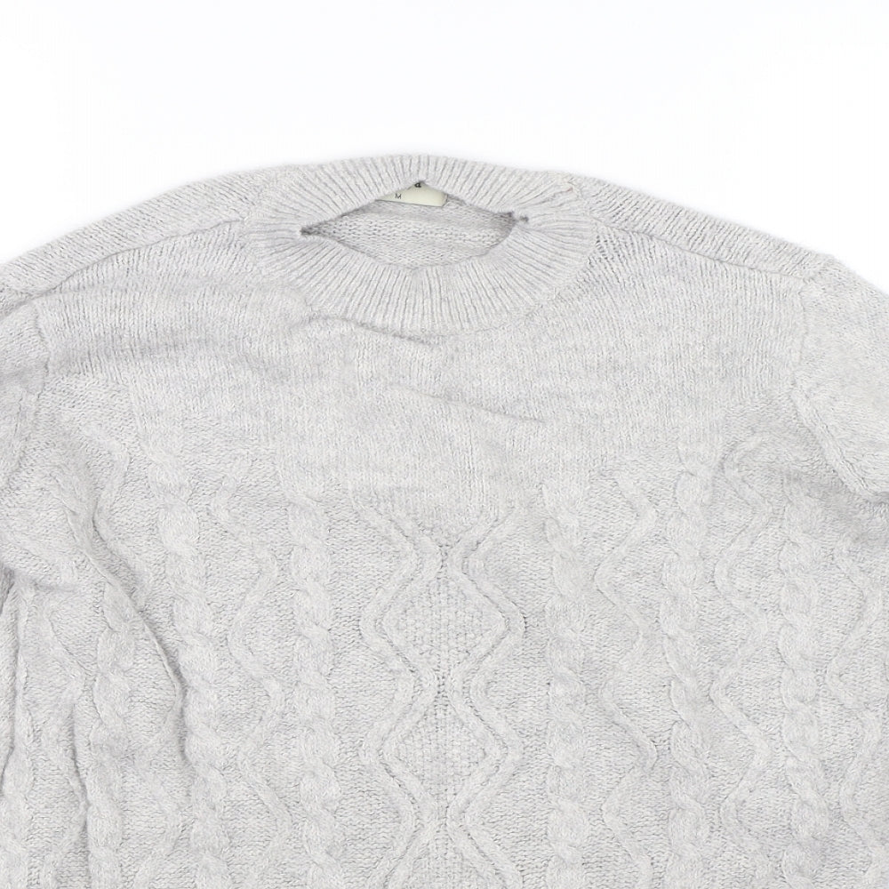 Matalan Womens Grey   Pullover Jumper Size M