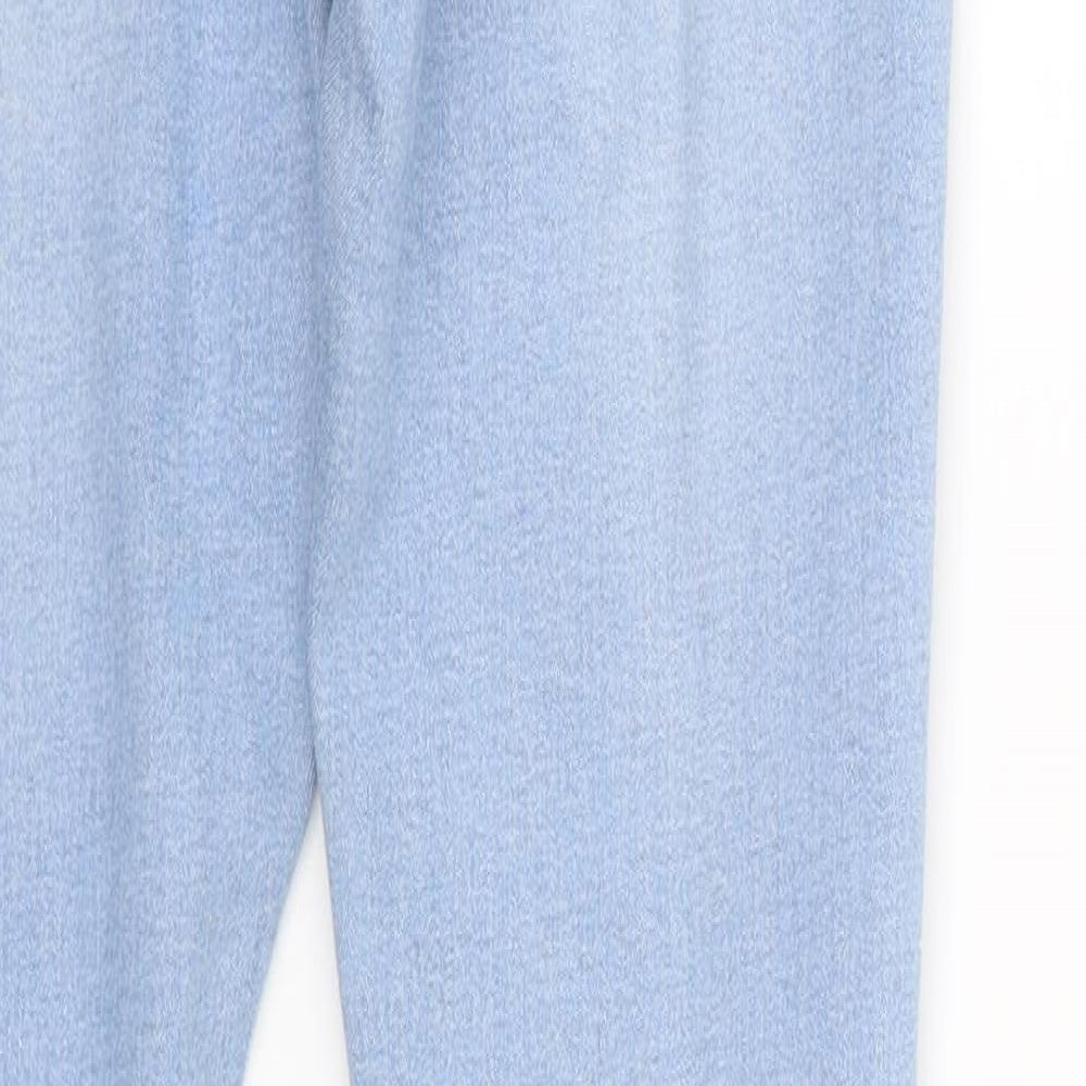 DS fashin  Womens Blue  Denim Skinny Jeans Size 14 L27.5 in