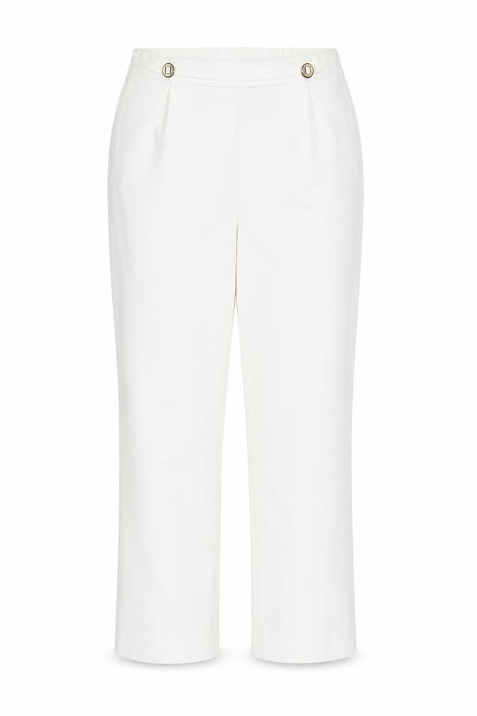 Bonmarché Womens White Trousers Size 12 L24 in