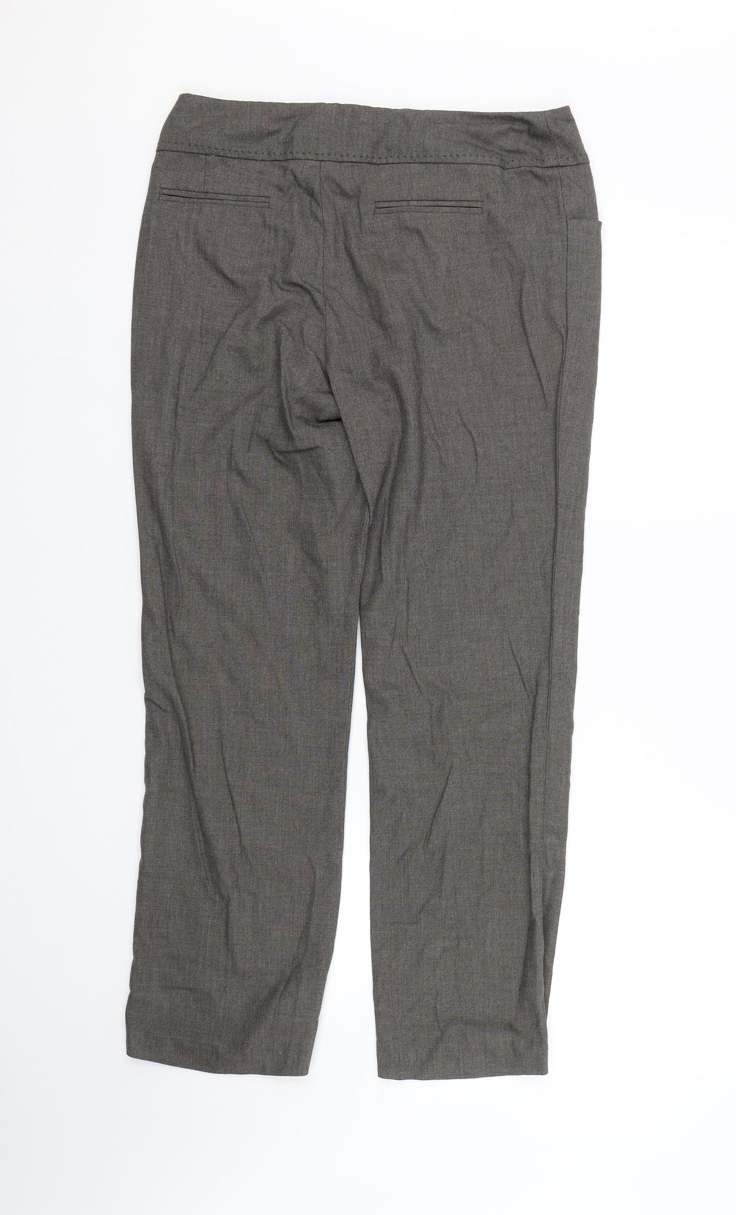 M&S Womens Brown   Trousers  Size 12 L26 in