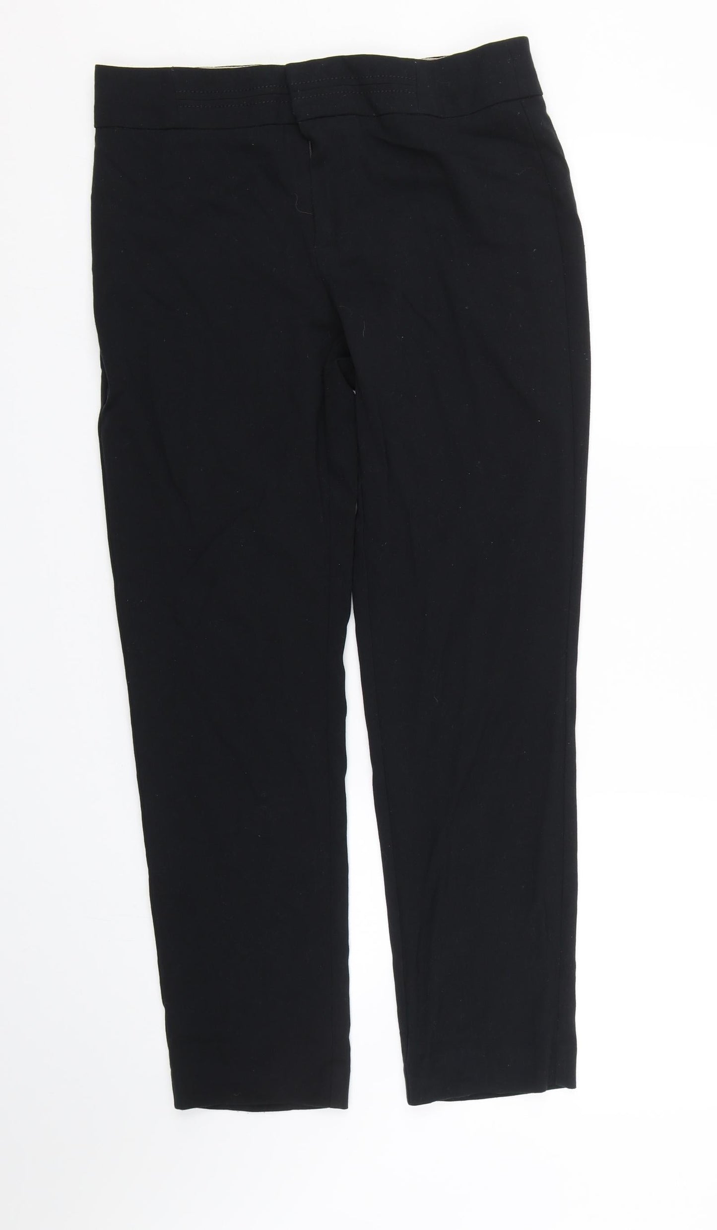 M&S Womens Blue   Trousers  Size 10 L26 in