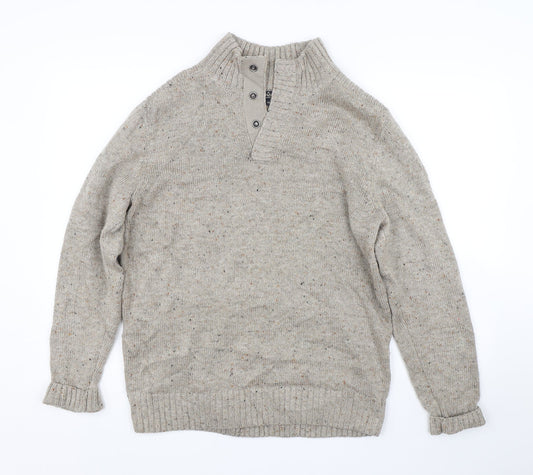 Easy 1973 Mens Brown   Pullover Sweatshirt Size M