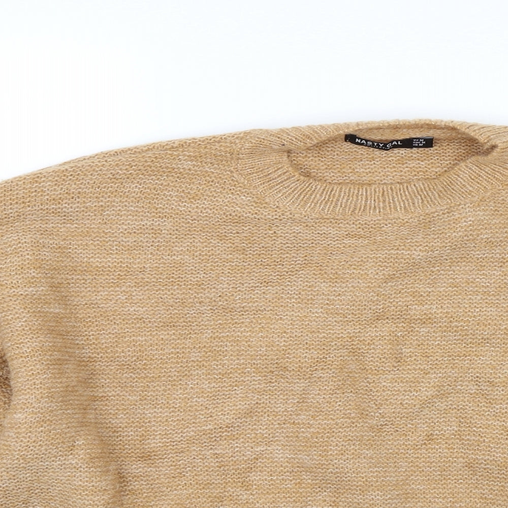 Nasty Gal Womens Brown   Pullover Jumper Size M