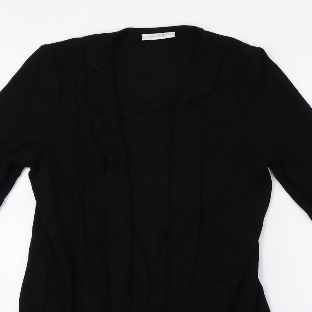 Wallis Womens Black   Cardigan Jumper Size S