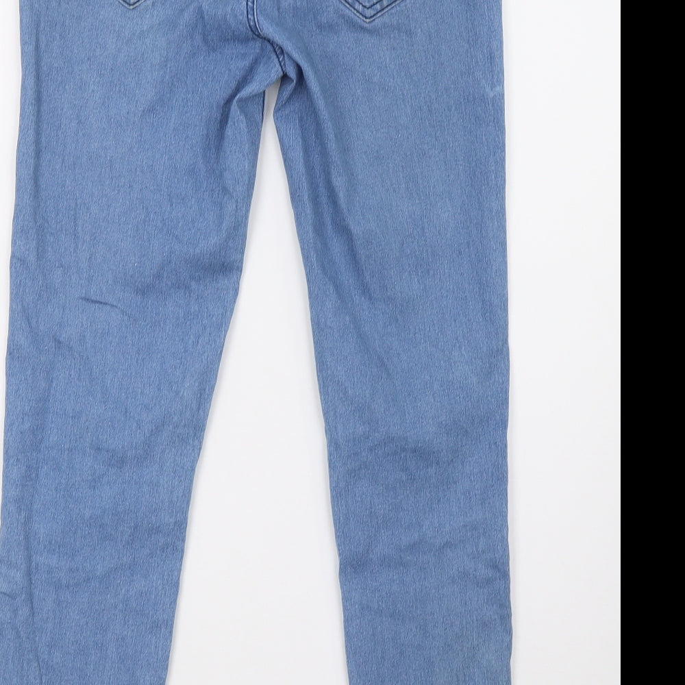 first and i  Womens Blue  Denim Skinny Jeans Size L L30 in